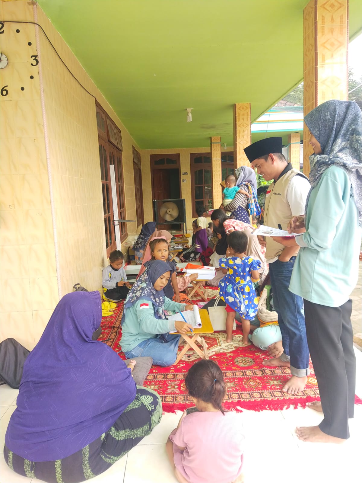 Kades Karang Gayam Tinjau Kegiatan Posyandu: Tegaskan Komitmen Pemdes pada Kesehatan Balita