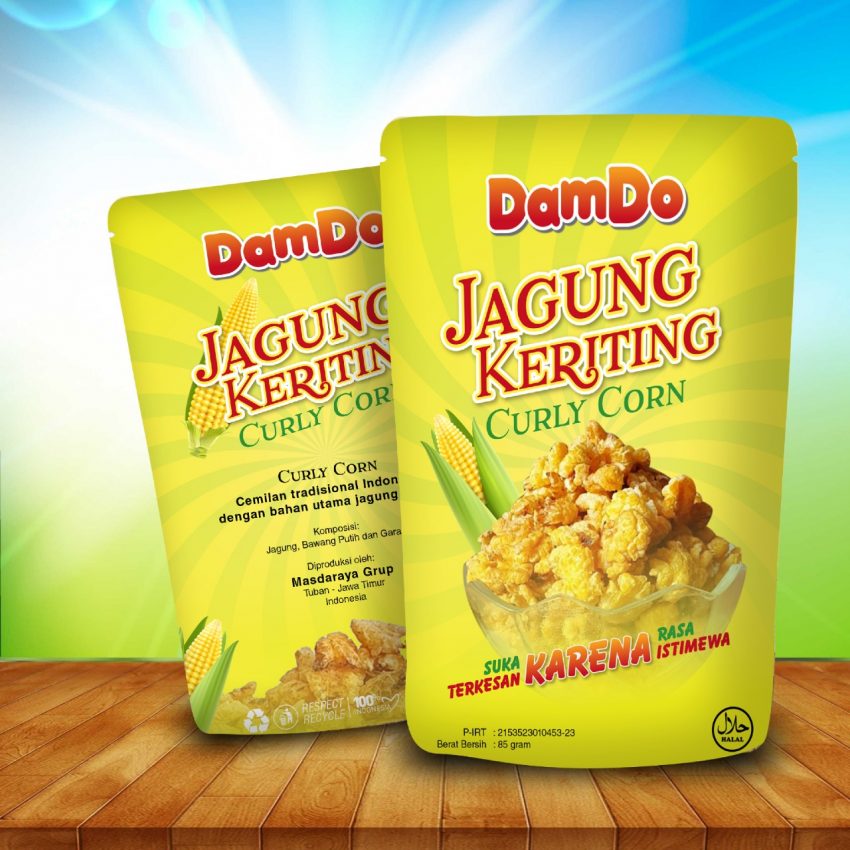 Damdo Jagung Keriting Kriuk Asli Petani Lokal